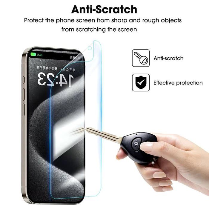 Film Protection - AILIKA - HONOR X60 PRO - Lot de 2 - Hydrogel - Anti-lumière bleue