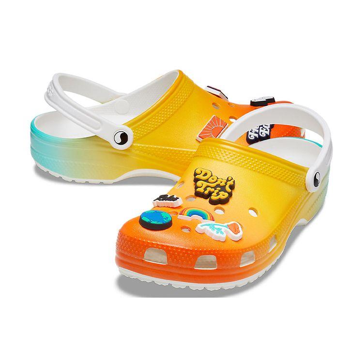 Free & Easy x Crocs Classic Clog Sunset Unisex Sneakers Multi-Color 207671-90H
