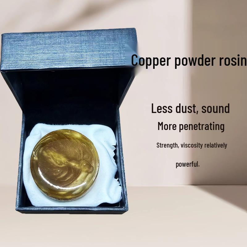 Universal Rosin Block for String Instruments: Portable & Professional for Violin, Erhu, and Cello