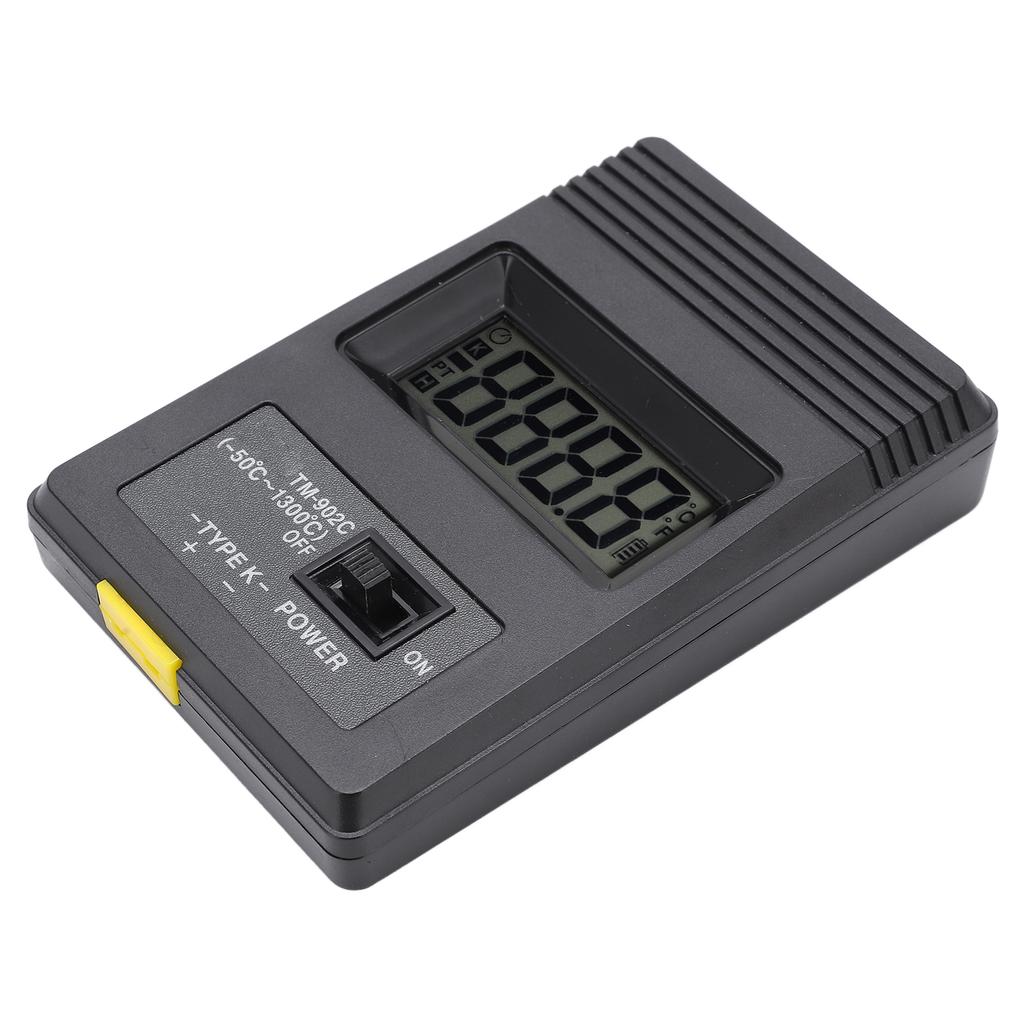 Tm?902c Industrial LCD Display Digital Sensor Thermometer with Curved Shank Surface Thermocouple