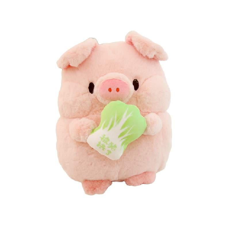 Cute Plush Pig And Chicken Dolls With Pp Cotton Filling For Girls' Birthday Gifts