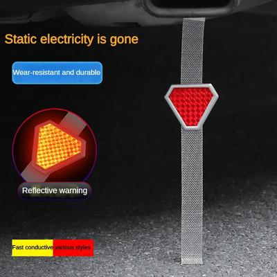 Sıcak Satış Yüksek Kaliteli Kemer Topraklama Teli Topraklama Kayışı 34cm Otomatik Araba Anti-statik Anti Statik Elektrostatik