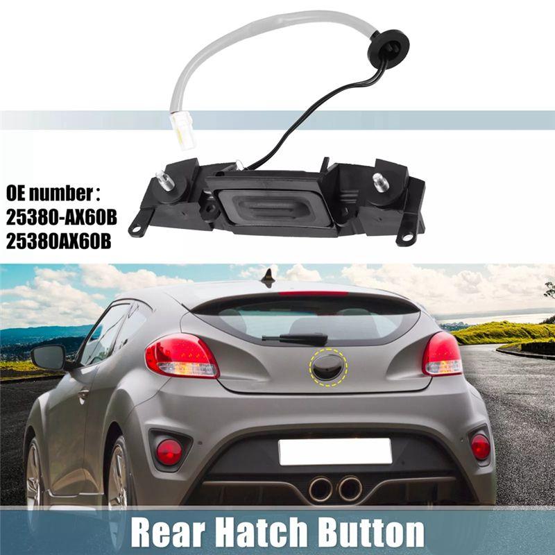 Portable Car Tailgate Boot Lid Opening Switch 25380-AX60B For Nissan Micra 2002-2010 Trunk Door Latch Opener Button 25380AX60A