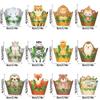 Theme Forest Animal Cartoon Lion Elephant Hedgehog Pattern Cake Edge Decoration