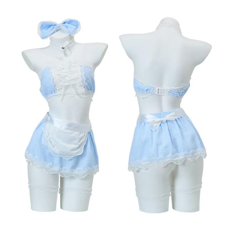Sex lingerie sexy cosplay seduction sweet sexy maid lace outfit