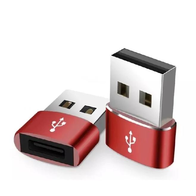 100pcs USB-C Adapter Type C To USB2.0 Adapter Male To Female USB C Converter Type-C Converter for PC Laptop Cell Smartphone