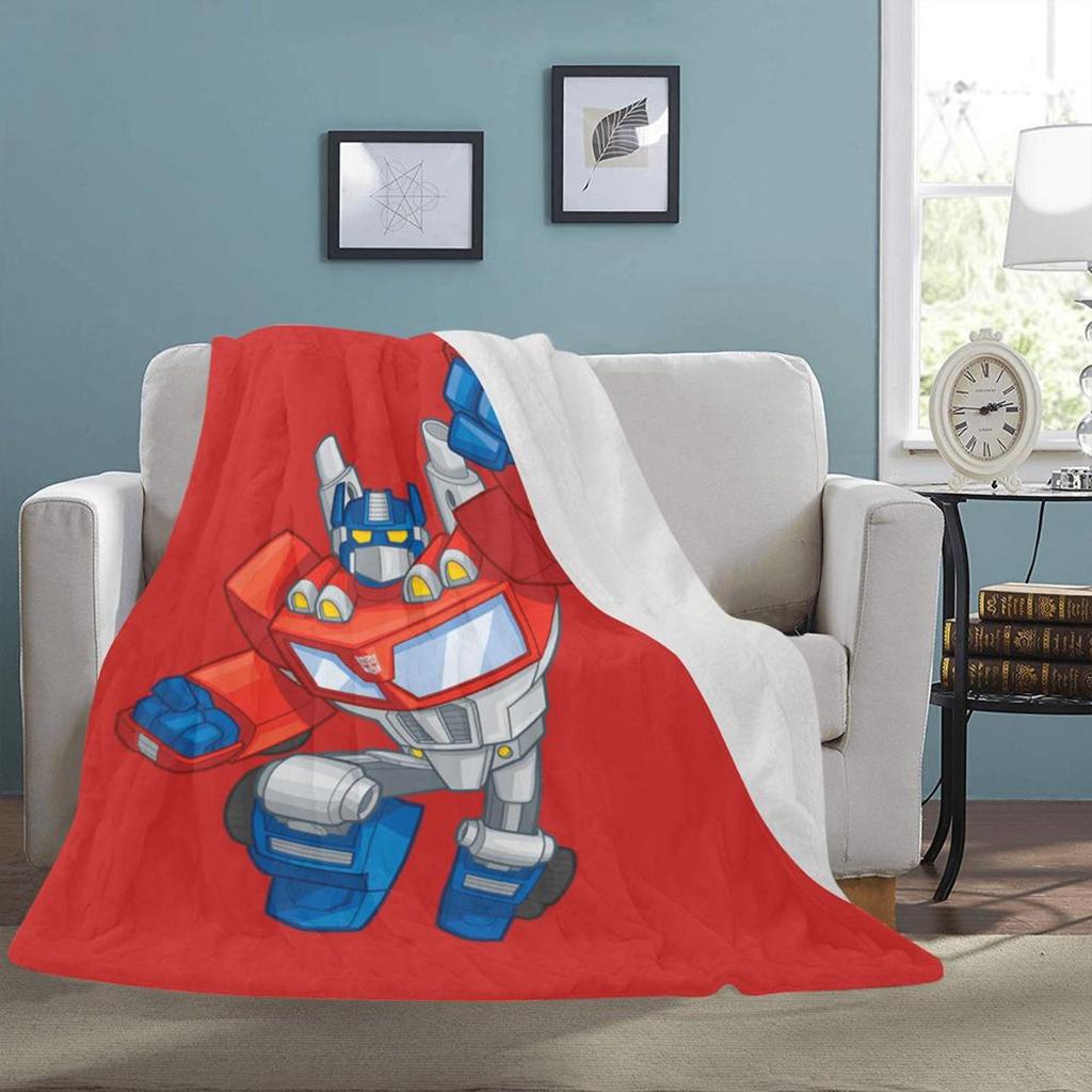 HUGE BEST PRICE Optimus Prime Transformers Blanket Fleece Halloween Home Decoration Travelling Gifts For Her Him