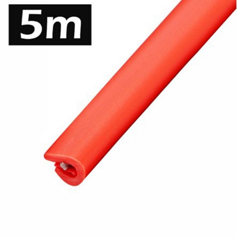 5m Auto Universal Car Door Edge Rubber Scratch Protector Moulding Strip Protection Strips Sealing Anti-rub Car-styling