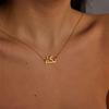 Custom Classic Arabic Name Necklace Trendy Personalized Price Gold Name Necklace