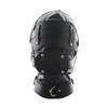 Deluxe Detachable Dildo Gag Headgear with Eye Mask - Full Coverage BDSM Helmet