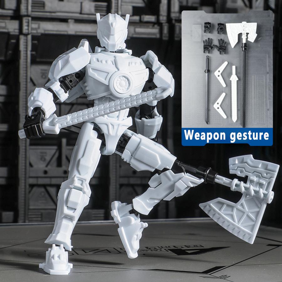 

Модель робота деформация меха 13 подвижных суставов кукла-воин странник детская сборная игрушка модель украшения мальчик праздник г