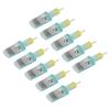 10pcs Flat Blade Tattoo Needles Disposable Smoothing Needle Stroke Tattoo Cartridge Needles for