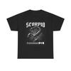 Scorpio Zodiac Astrology Sign T Shirt Heavy Cotton