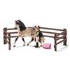 Coffret kit de soin pour chevaux andaloux, schleich 42270 Horse Club, coffret figurines pour enfants, des 5 ans