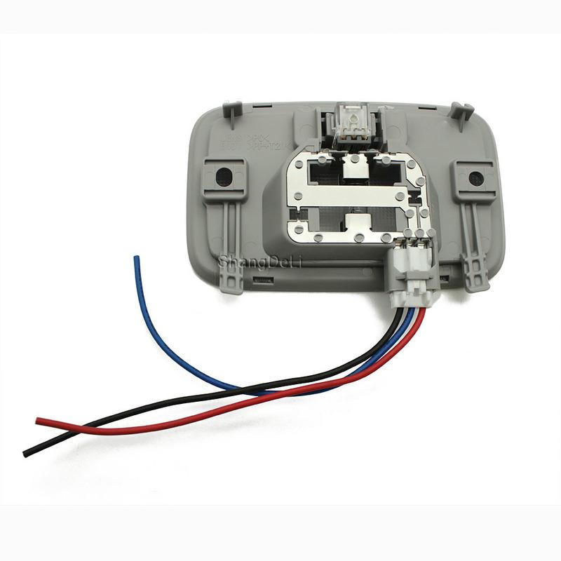 Compatible for Hyundai Elantra Modified Accessories Car Interior Roof Ceiling Dome Lamp Rear Interior Reading Light