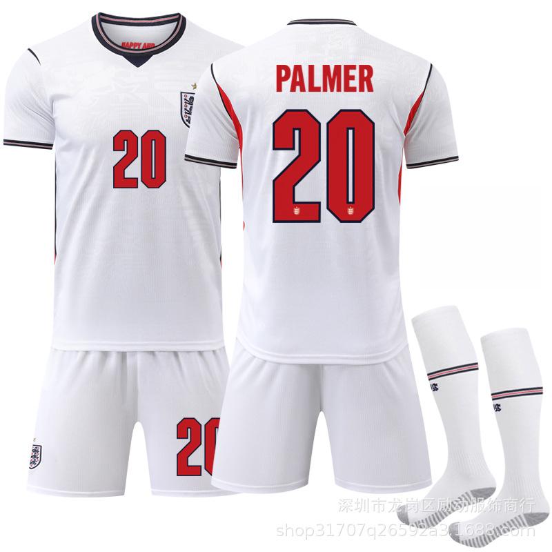 2026 No. 20 Palmer USA-Messico-Canada Coppa del Mondo Maglia da Casa Inghilterra