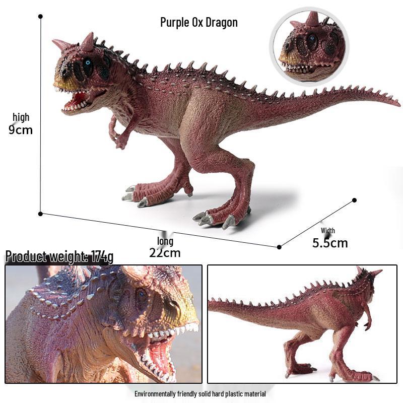 Cognitive Dinosaur Model Toy: Jurassic Carnivorous Ox Dragon