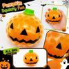 Kürbisform Quetschspielzeug aus weichem TPR-Material mit Perlenfüllung zur Stressbewältigung und für sensorisches Spiel Halloween-Thema