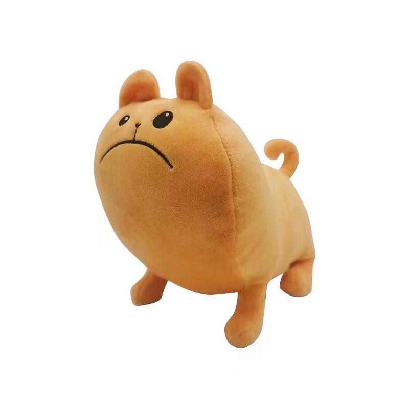 

Новая плюшевая игрушка Noodle And Bun мультяшная кукла с кошкой Noodle и собакой Bun жёлтый