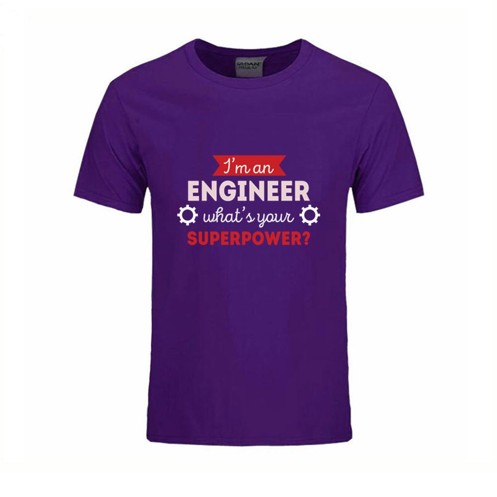 Fashion I M An Engineer T Shirt Men Short Sleeve Design Hipster