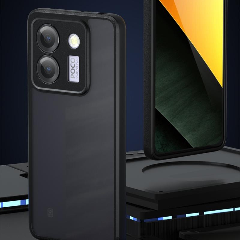 For Poco M7 Pro Case Cover Poco M7 Pro Capa Shockproof Phone Back Bumper Matte Frosted Transparent For Fundas Xiaomi Poco M7 Pro