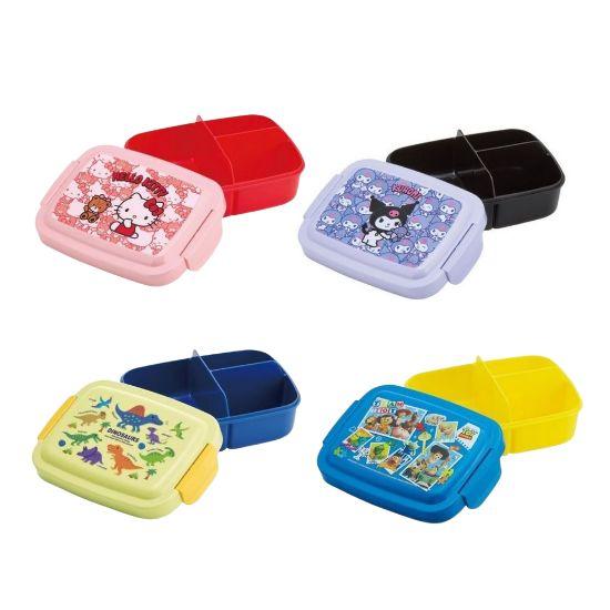 Dome-Type 3-Compartment 1-Tier Lunch Box