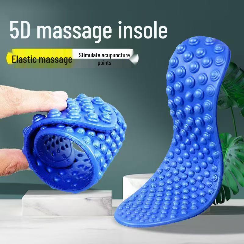 Unisex Acupoint Massage Insoles for Comfort and Sports