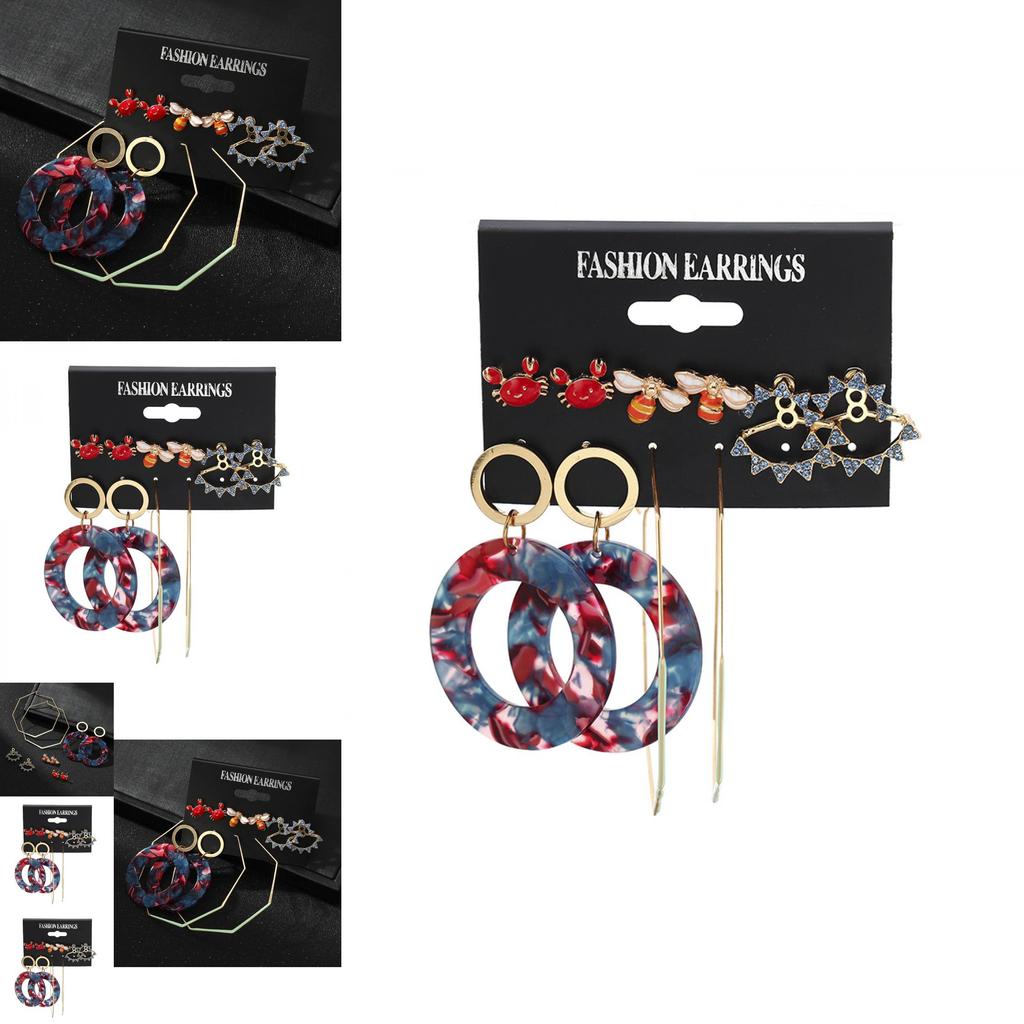 Cute Insect Alloy Earrings For Women Adorable Fashionable Ethnic Style Jewelry