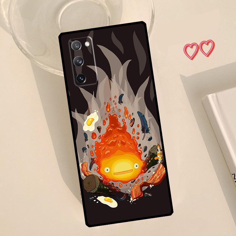 

Силіконовий чохол Howls Moving Castle Studio Ghibli для Samsung Galaxy S8 S9 S10 S20 FE S21 Plus Note 20 Ultra S22 Ultra Cover Note 20 Ultra