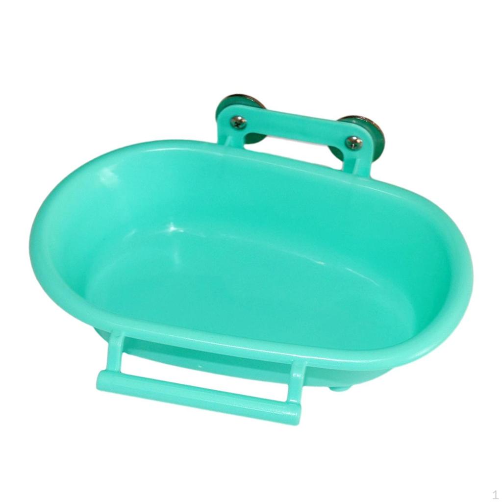 Bird Bath Tub, Parrot Cage, Hanging Small Budgie Box