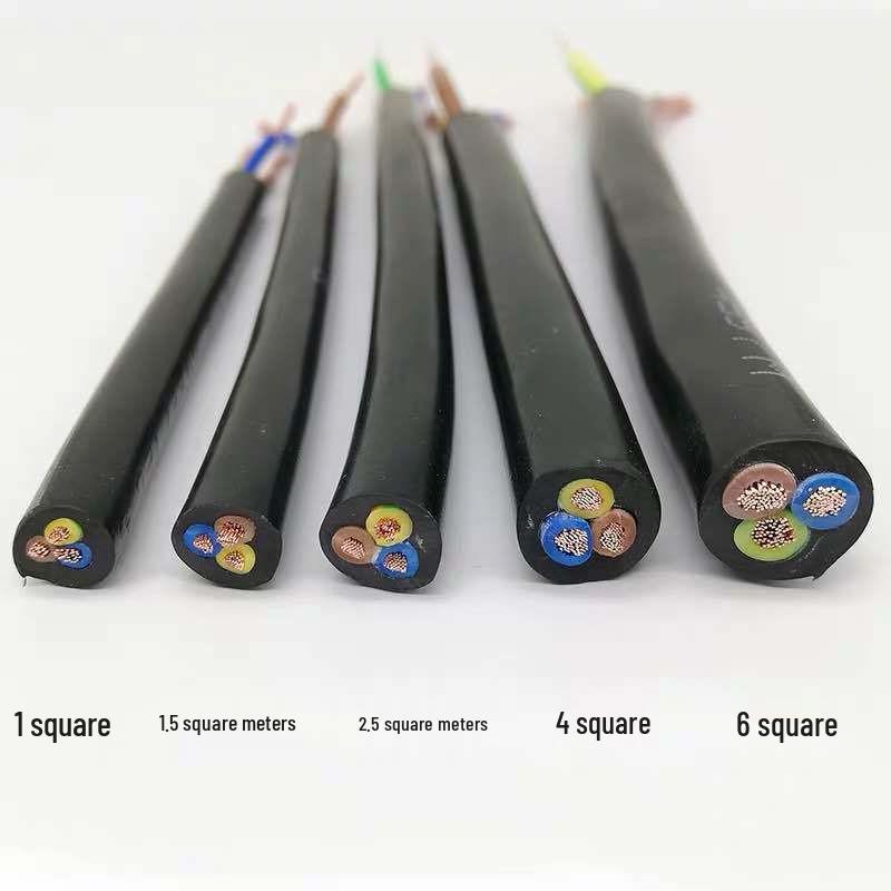 Fujian Taiyang RVV Sheathed Power Cable: 2, 3, or 4-Core, 1-2.5mm² for Home Use