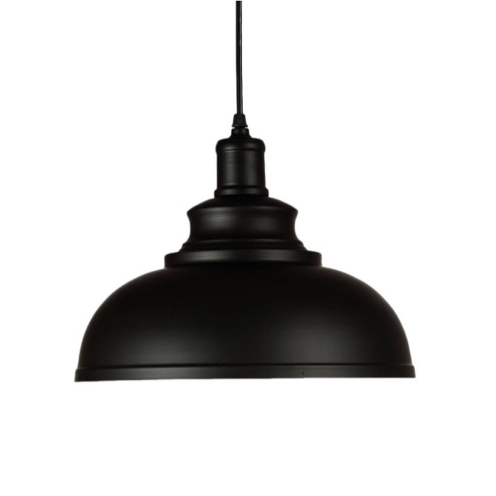 Adjustable Height Farmhouse Lamp Industrial Hanging Light Metal Pendant Light