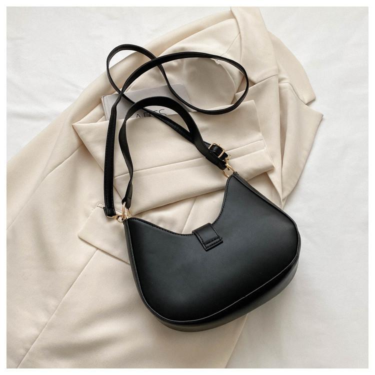 Trendy Pu Material Cross-border New Fashion Shoulder Bag Underarm Bag For Women