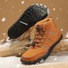 Winter Waterproof High-Top Snow Boots - Unisex Fleece-Lined Cold-Proof Sports Shoes