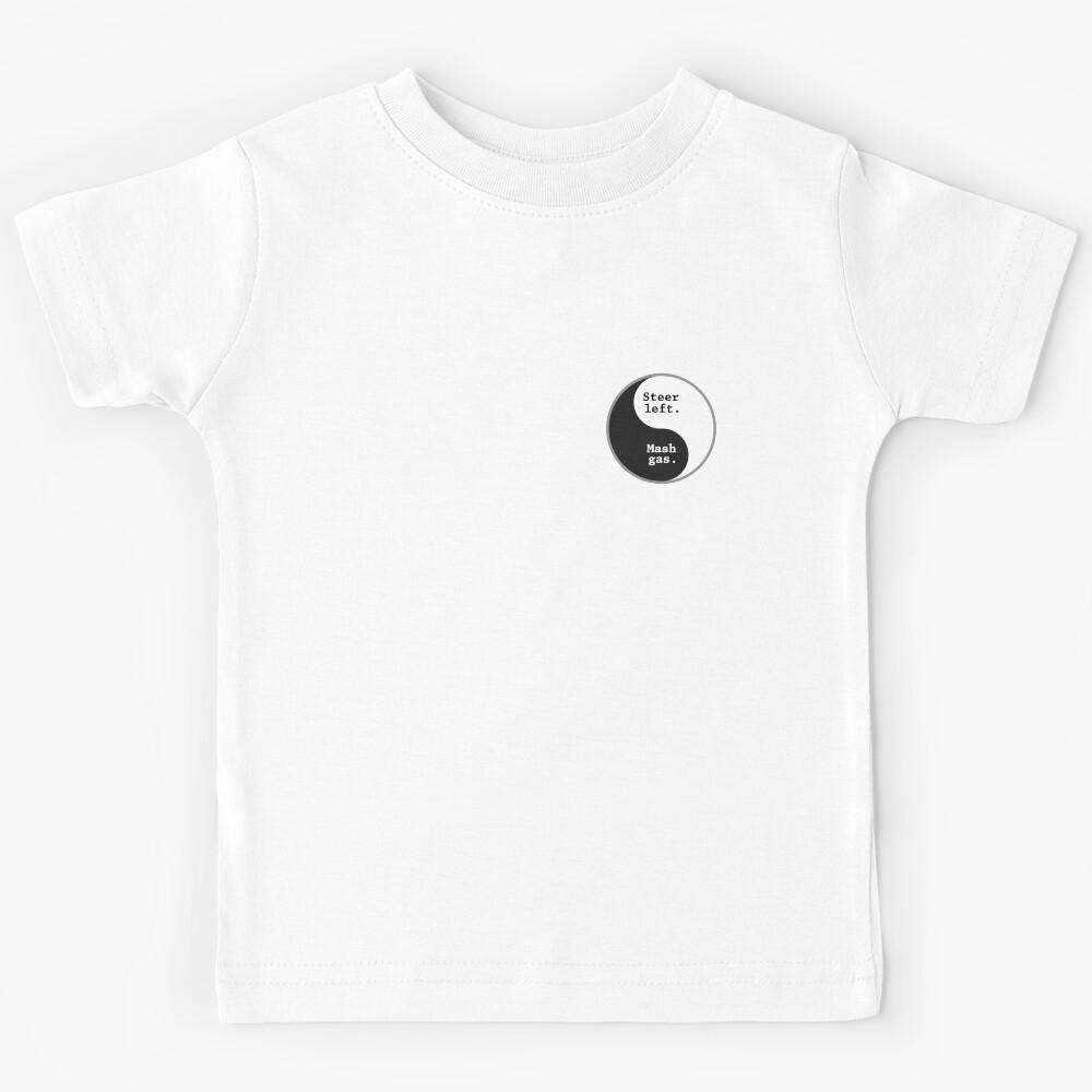A simple concept that gets interesting at 230 miles per hour. Kids T-Shirt 120