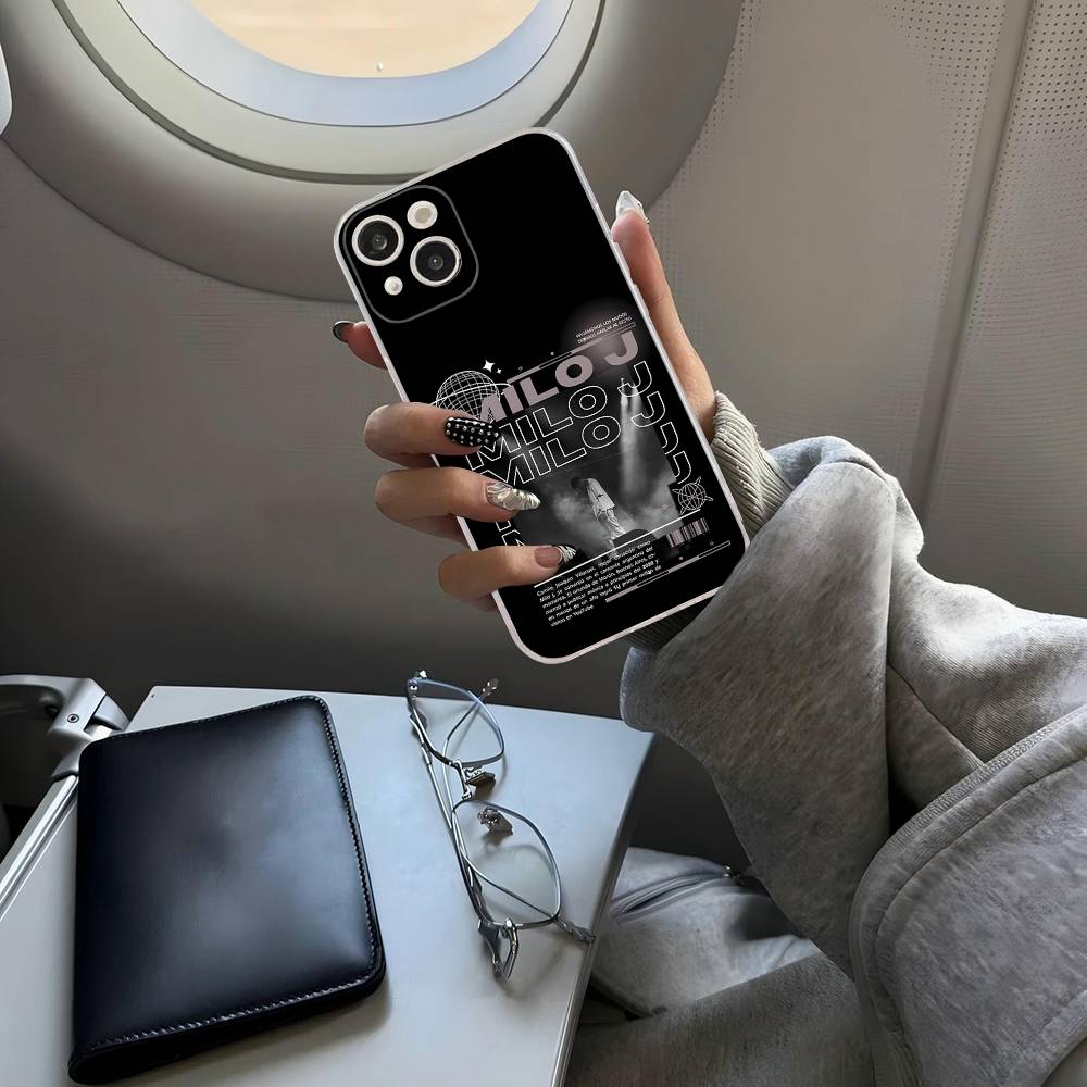 Singer M-Milo J For IPhone 17 16 15 14 13 12 11 Pro Max Plus Mini Funda For Transparent Cover