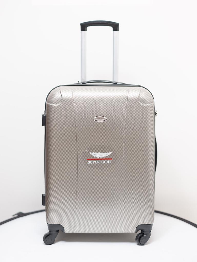 Чемодан сверхлегкий Premium 66 см ABS JEEX TS2051M Beige/Carbon купить ...