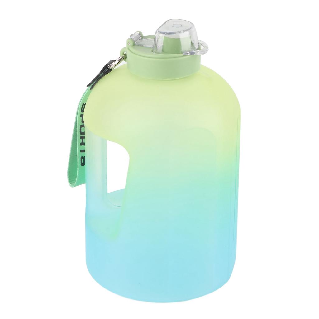 Verlaufs-Wasserflasche Kunststoff Tragbar Große Kapazität Trinkflasche für Outdoor-Sportarten Verlauf