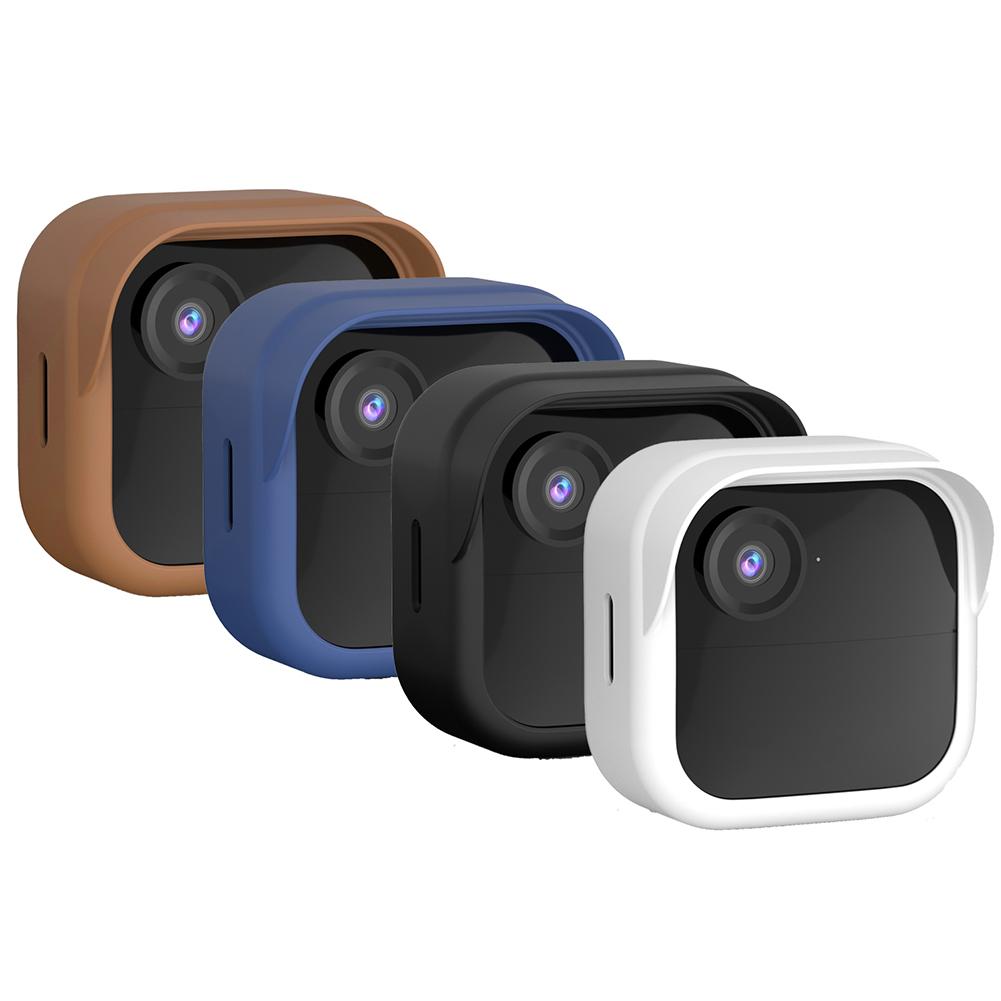 Silicone Weather-Resistant Camera Cover Weatherproof Camera Housing Brim Design Anti-scratch for Blink Outdoor 4 (4th Gen)