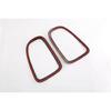 For Mini Countryman F60  -2025 Car Accessories Carbon Fiber Style Trim Tail Light Rear Back Frame Lamp Cover molding