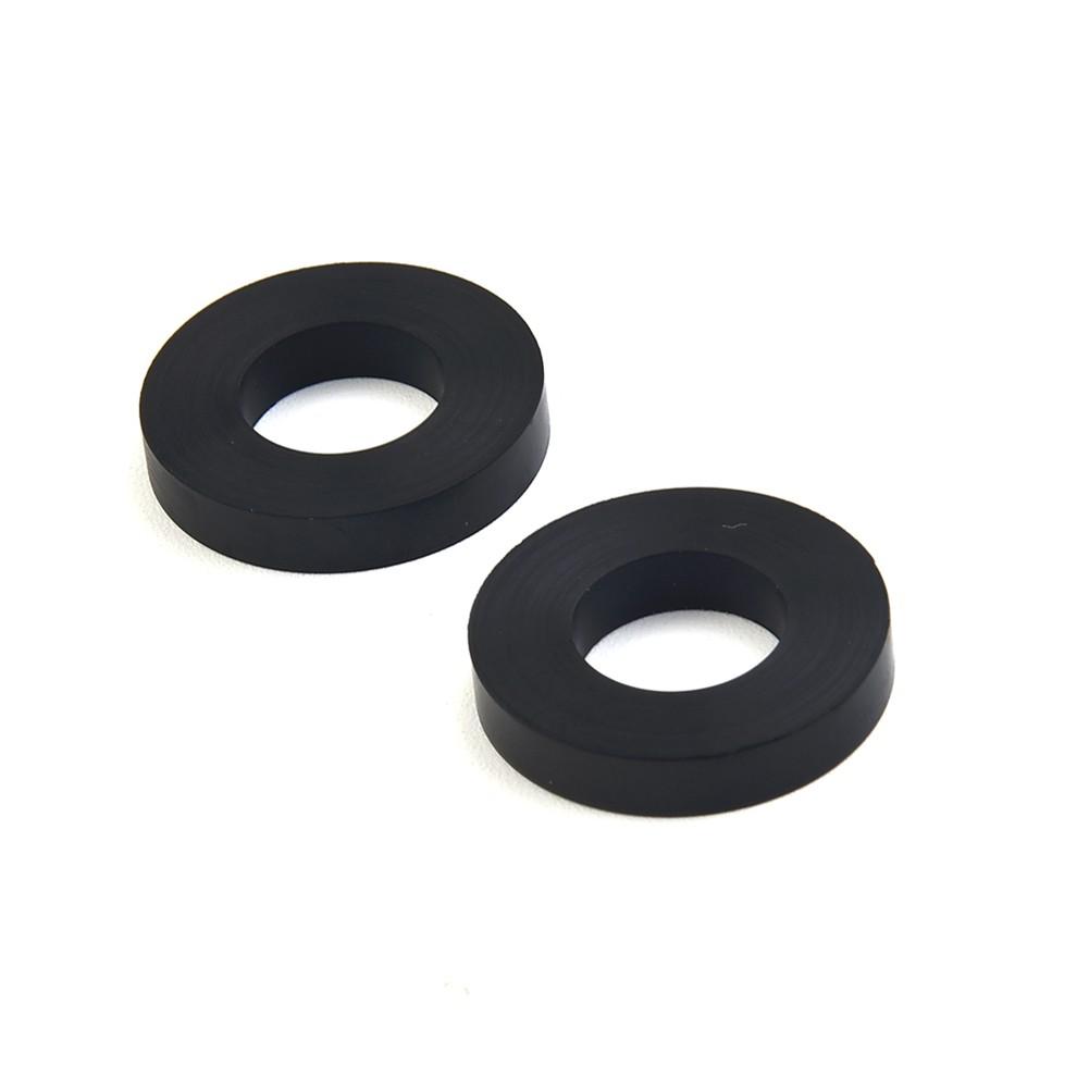 Washer Sealing Rings 2pcs Black For Replacement Seal Silicone Parts