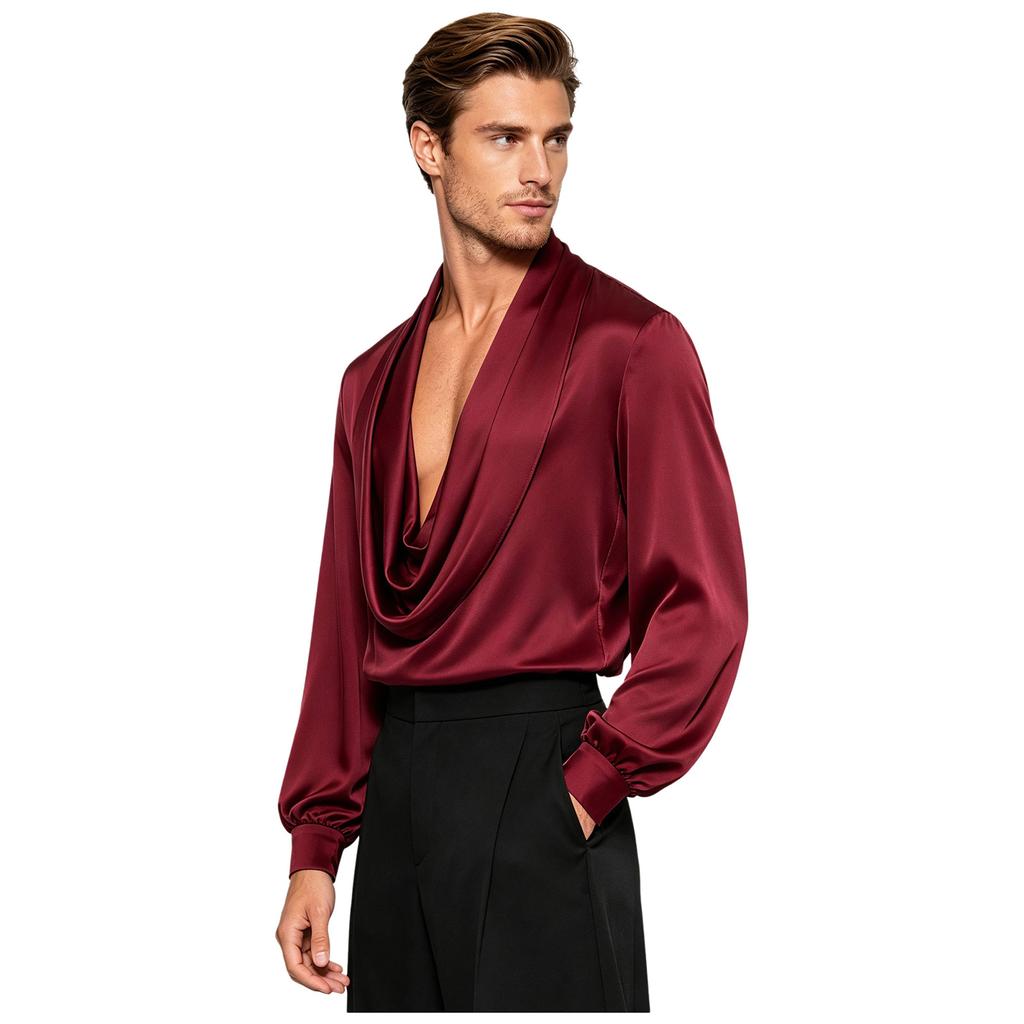 Herren Latin Standard Tanzhemd