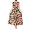 2023 Plus Size Korean Style Sleeveless Summer Dress - Slimming Fit, Large Flare, Loose Base Layer