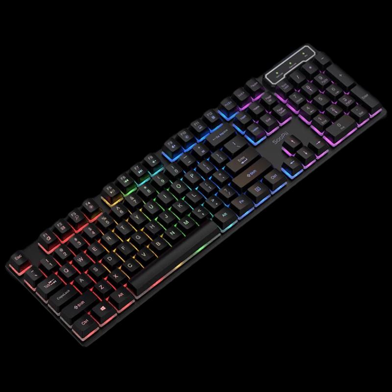

Shoupei BK11 Wired RGB Membrane Keyboard