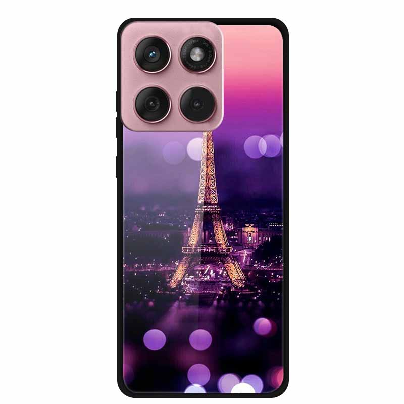 For Motorola Edge 60 60s 5G Case Hard Back Cover Tempered Glass Case For Motorola Edge 60 Fusion Phone Case Soft TPU Bumper Para