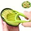 1pc Avocado Pit Remover & Slicer - 2-in-1 Heavy-Duty Cutter with Straight Blade, Polypropylene Fruit Splitter for Hass Avocados