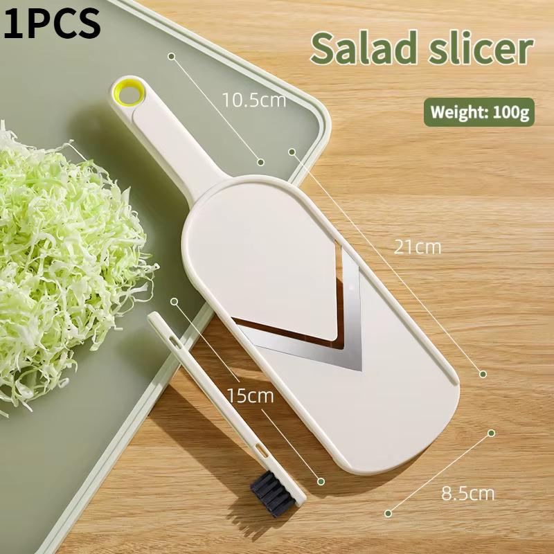

Слайсер и шинковка для капусты, Прочный пластиковый кухонный инструмент, Эргономичная ручка, Эффективная нарезка овощей, Идеально подходит для домашней кулинарии
