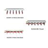 Barware Gas Line Manifold Splitter 6 Ways 6mm/8mm Barb/MFL Thread Stainless Splitter Home Brewing