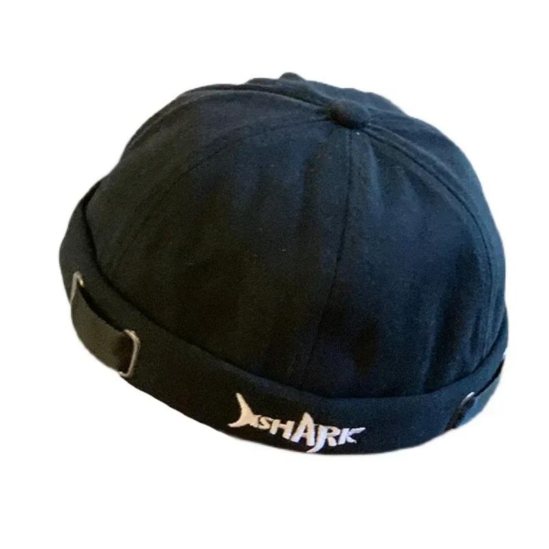 Einfarbig verstellbare Krempe Mode Herren Beanie ohne Visier Frühling Herbst Unisex Outdoor Baskenmütze Melone Kappe Beanie Hüte