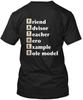 Fathers Day Scrabble Inspired Friend Advisor Teacher TTshirt Made In USA S-5XL